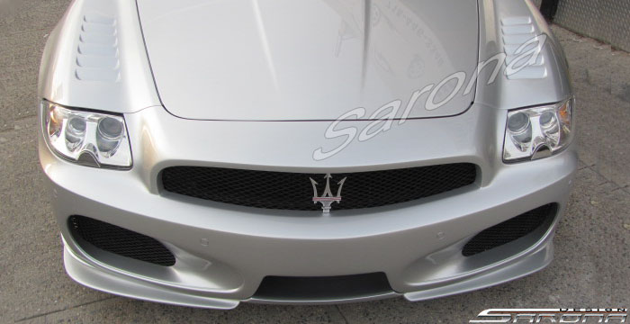 Custom Maserati Quattroporte Front Bumper  Sedan (2005 - 2010) - $1290.00 (Part #MR-001-FB)